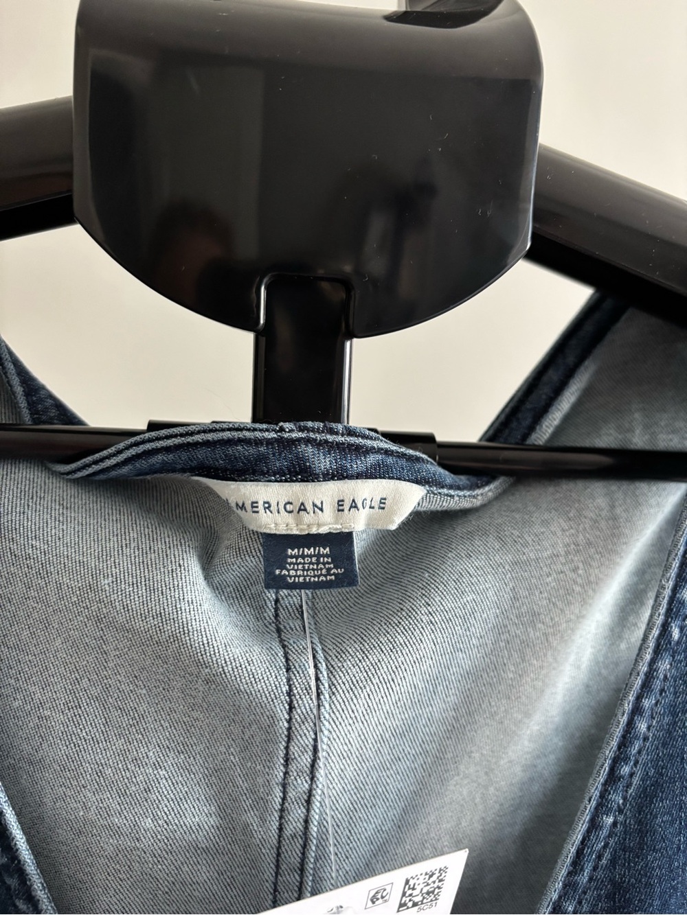American Eagle Outfitters Blue Denim Midi Dress - Picture 5 of 5
